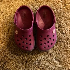 Crocs toddler size 8